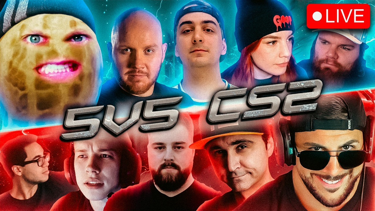 🔴LIVE | CS2 | CUSTOM 5v5 | Drac x Hutch x Mercs x Rogue x Taxi x Tim x Cloakzy x Gingy x Summit