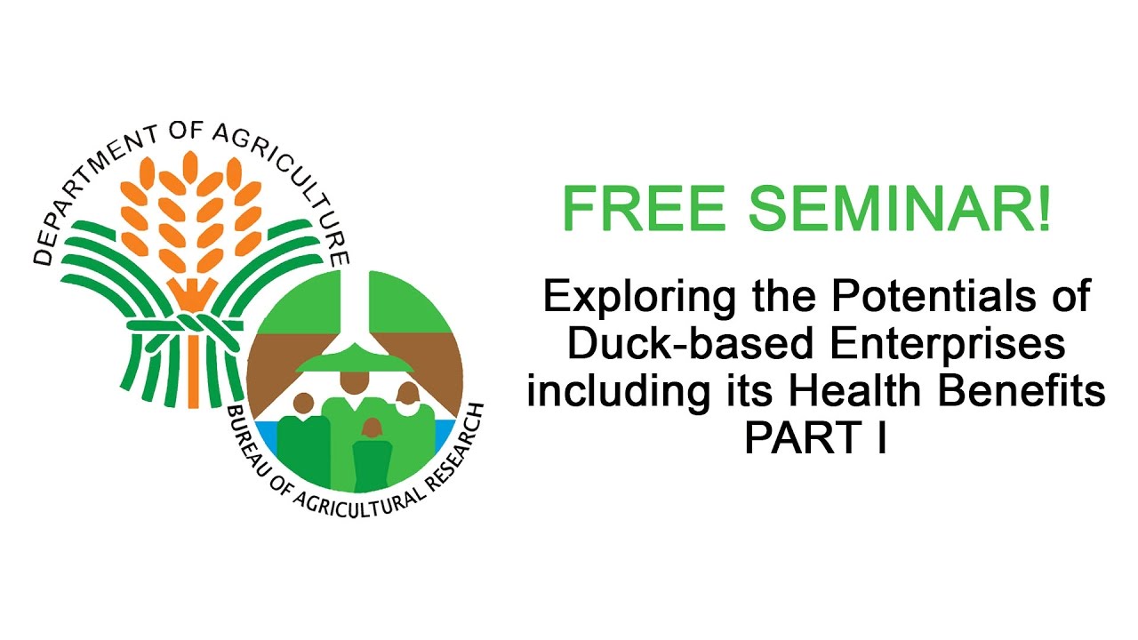 Exploring the Potentials of Duck-based Enterprises including its Health Benefits Part I