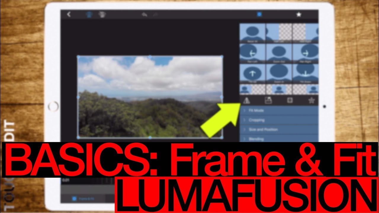 Frame & Fit (Motion) - Lumafusion Basics Tutorial