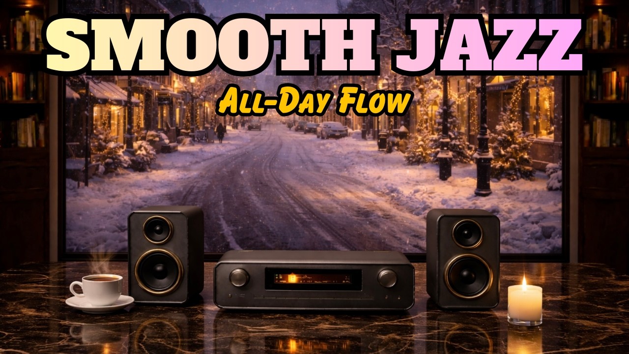 Smooth Jazz & Soul R&B – All-Day Background Music for Easy Flow