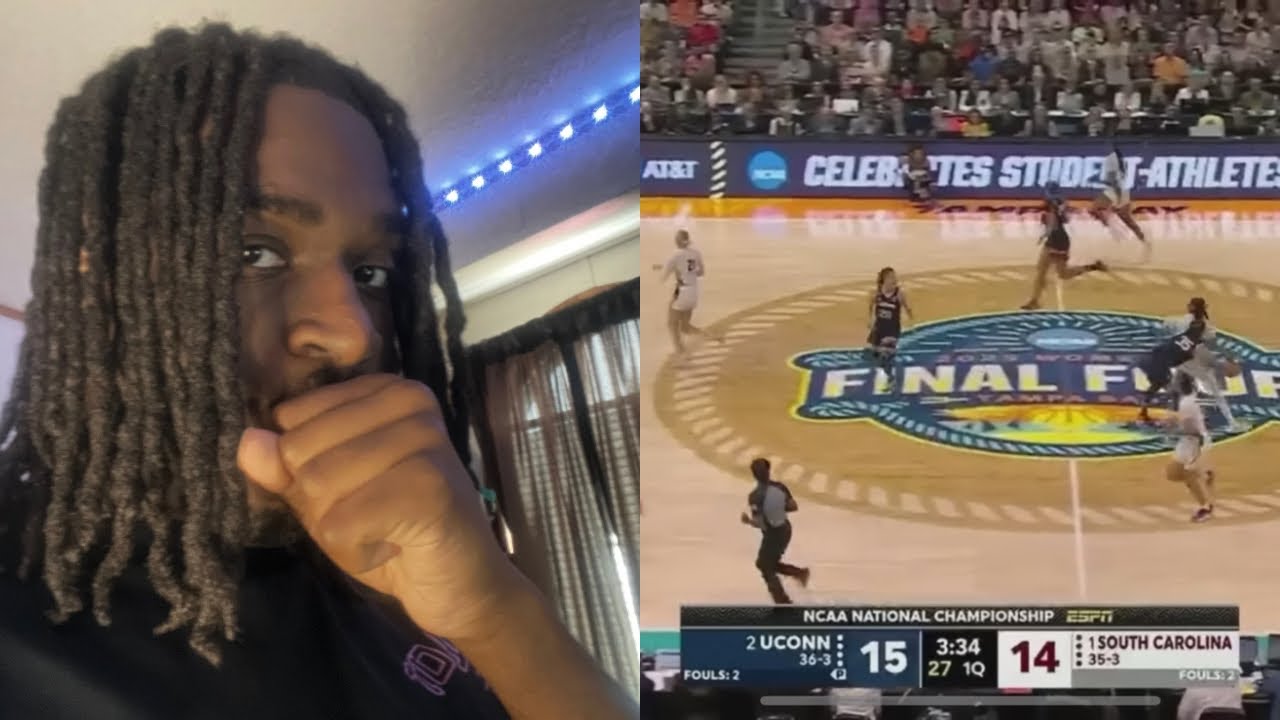 Beezy Reacts to UConn Vs South Carolina - 2025 women's national championship extended highlights