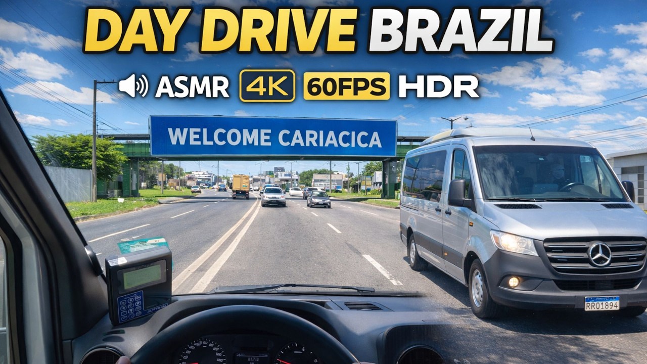 POV Driving in Brazil 🇧🇷 | Mercedes Sprinter 2021 Through Cariacica – Highway & City Drive 4K HDR