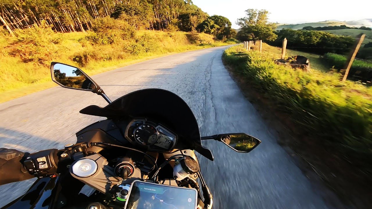 ZX6R - Serra até bar do Miguelzinho - tríplice divisa