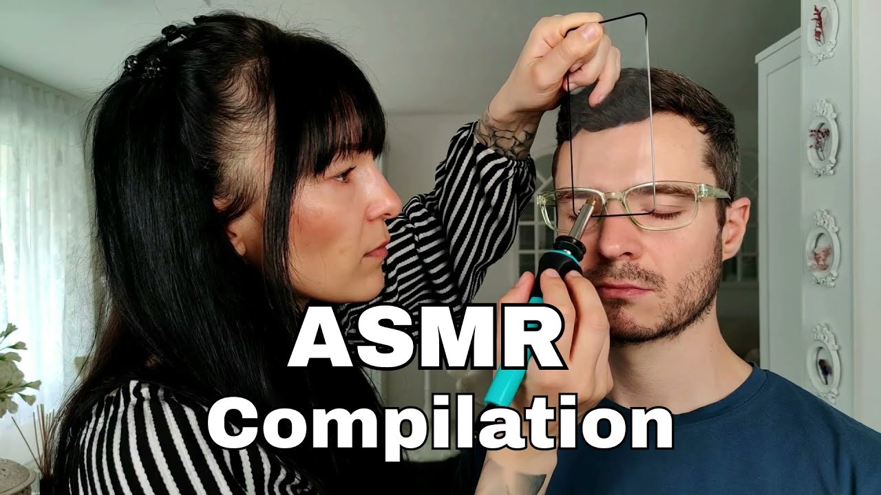 Glasses Fitting / Shirt Cleaning / Back Experiments / Shoulder & Neck Adjustment ASMR Compilation