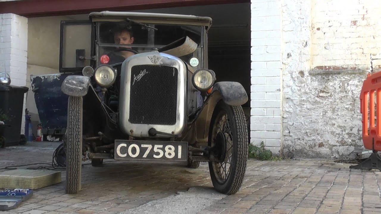 Austin Seven (Austin 7) First Start after 25 year
