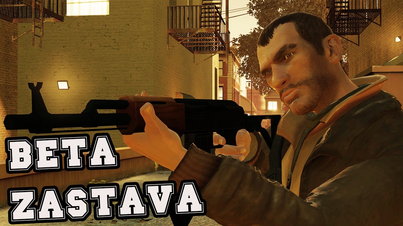 Мод GTA 4 Beta - Застава М70 (Автомат АК-47)