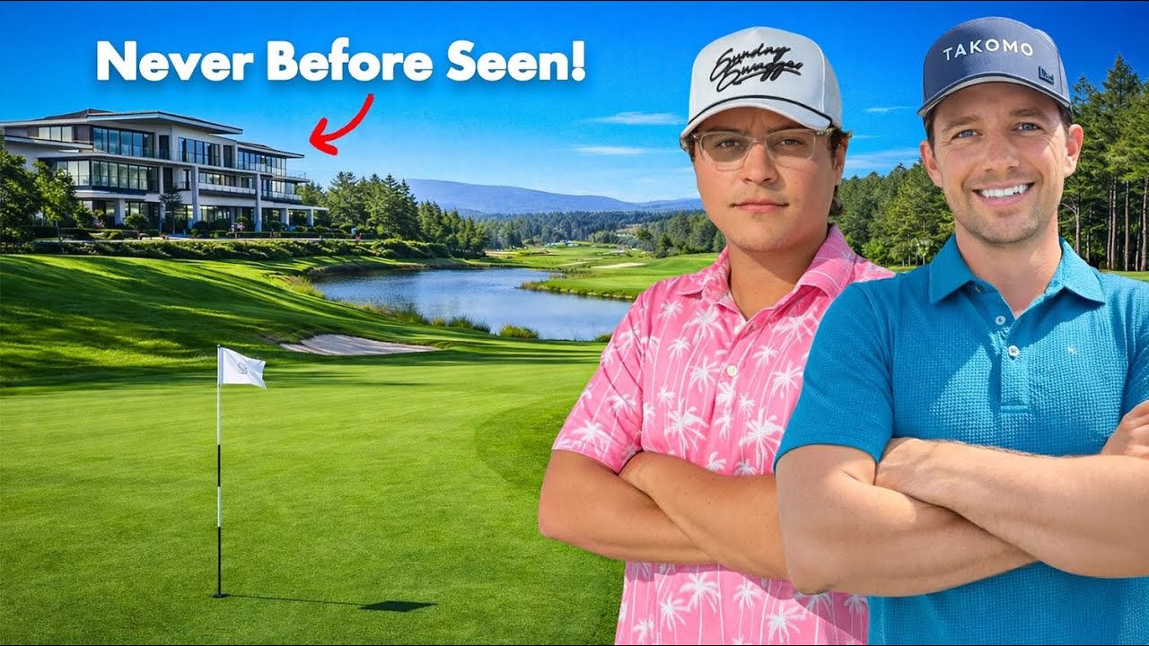 My Boss Took Me to a SECRET Golf Course!