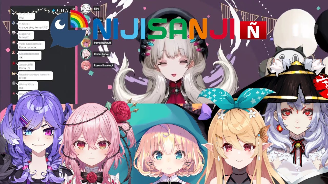 【Nijisanji EN】Las chicas de NijiEN felicitan a Reimu en español【Sub Esp】