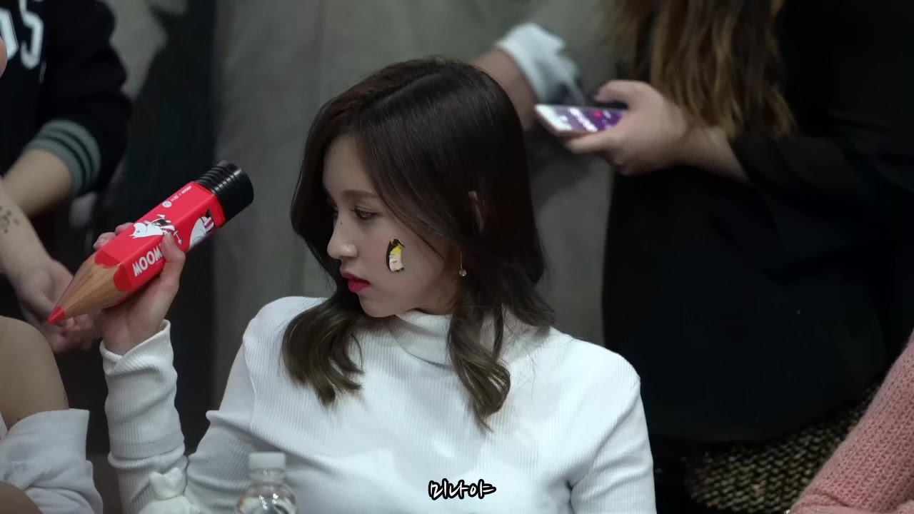 [4K] 트와이스 미나 팬싸 초중반부~클레이 공예 시작 TWICE MINA Fan Signing Event Fancam-Part2 @161108 건대 팬싸