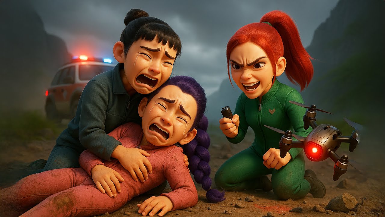 Спасение Руми от диверсии Миры в воздушной гонке | KPOP Demon Hunters
