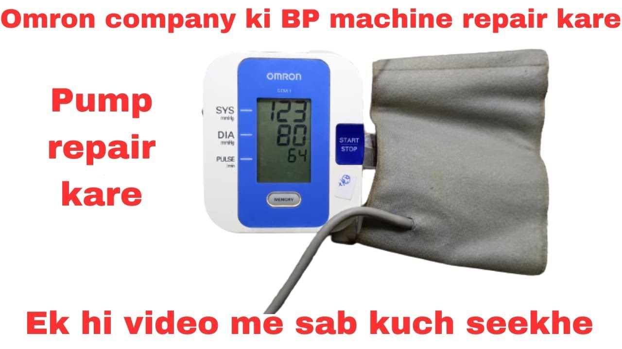 Ремонт машины OMRON SEM-1 BP karnaseehe.. #машина #ремонт #кровяное давление #найтирешение