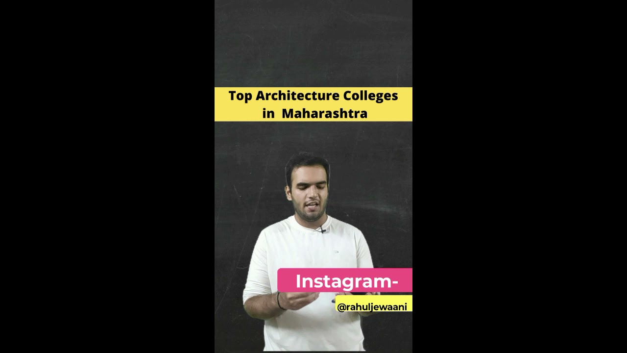 Top Architecture colleges in Maharashtra #mhtcet #shorts #architecture