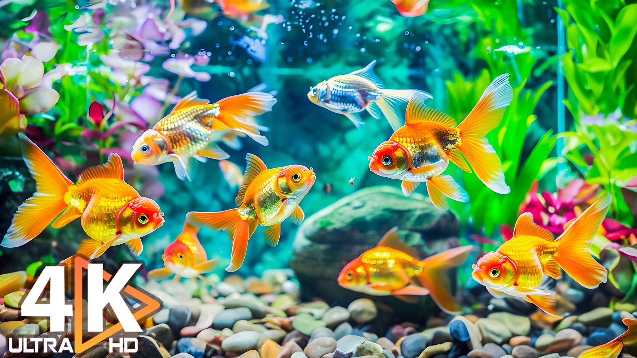Aquarium 4K UHD – Stunning Colorful Marine Life in Crystal Clear Ultra HD