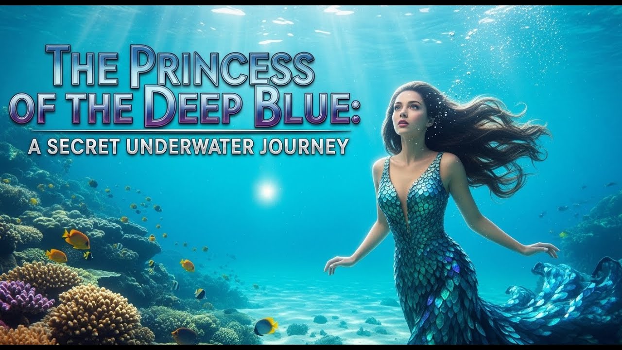 The Princess of the Deep Blue A Secret Underwater Journey