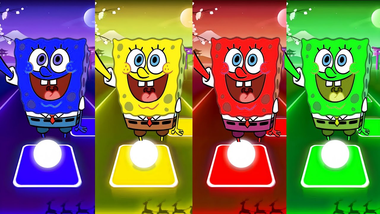 SPONGEBOB EXE 🆚 SPONGEBOB EXE 🆚 SPONGEBOB EXE 🆚 SPONGEBOB EXE | Битва на плитках