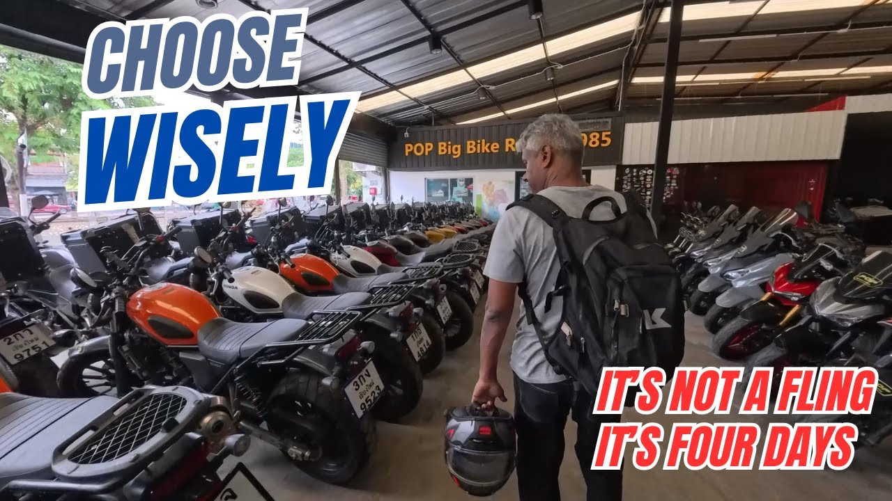 Fly & Ride: Renting the right motorcycle in Chiangmai the quick and easy way