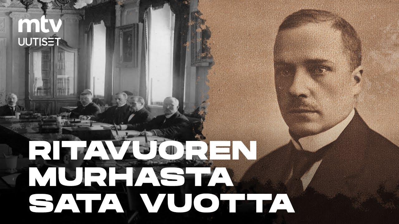 Sis&auml;ministeri Ritavuori murhattiin kotiovelleen sata vuotta sitten salaliiton seurauksena