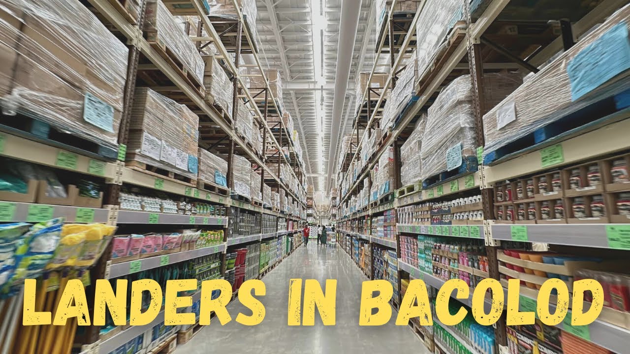 PHILIPPINES' BIGGEST LANDERS SUPERSTORE IS IN BACOLOD CITY | WALKING TOUR