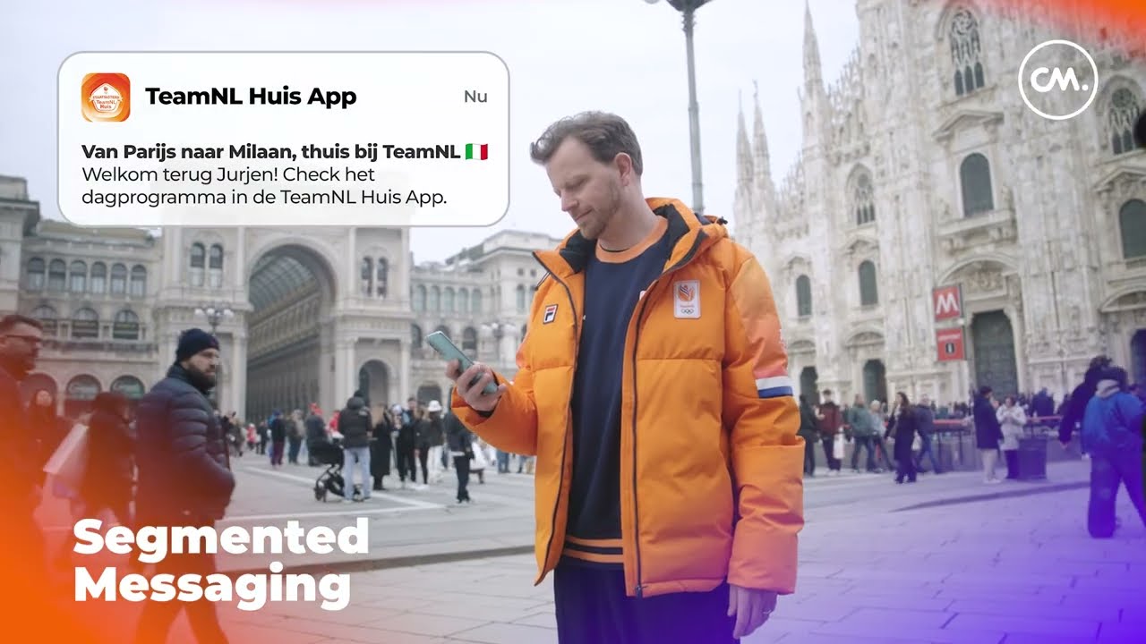 TeamNL x CM.com | Olympische Fan Experience in Milaan