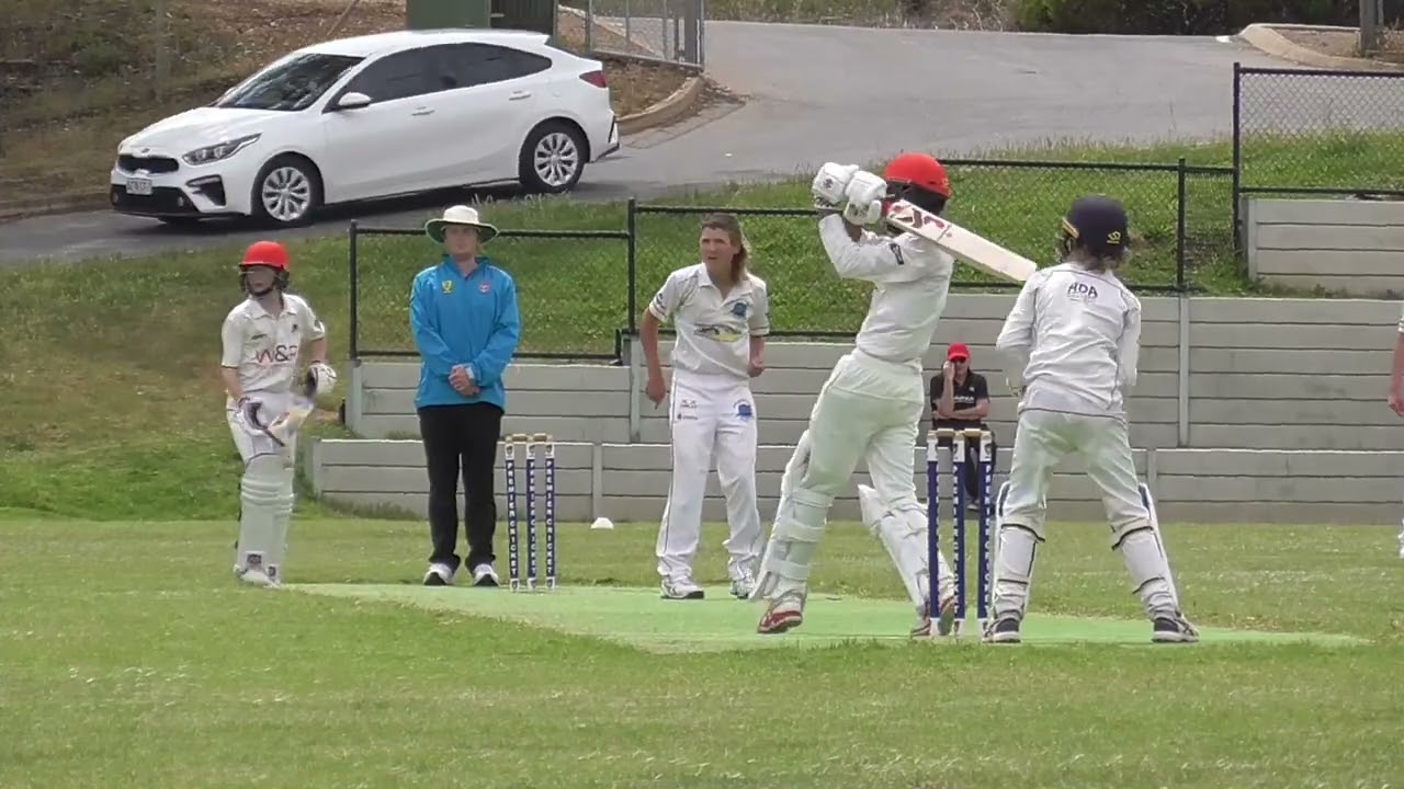 Cricket match highlights, Batting,  Adelaide Cricket Club  Vs Southern Districts (Reds Under 14)