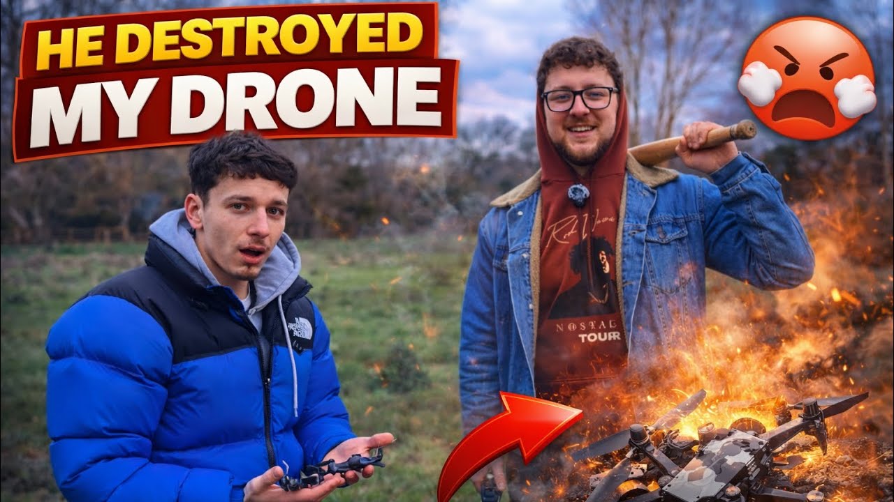 He DESTROYED My Drone…