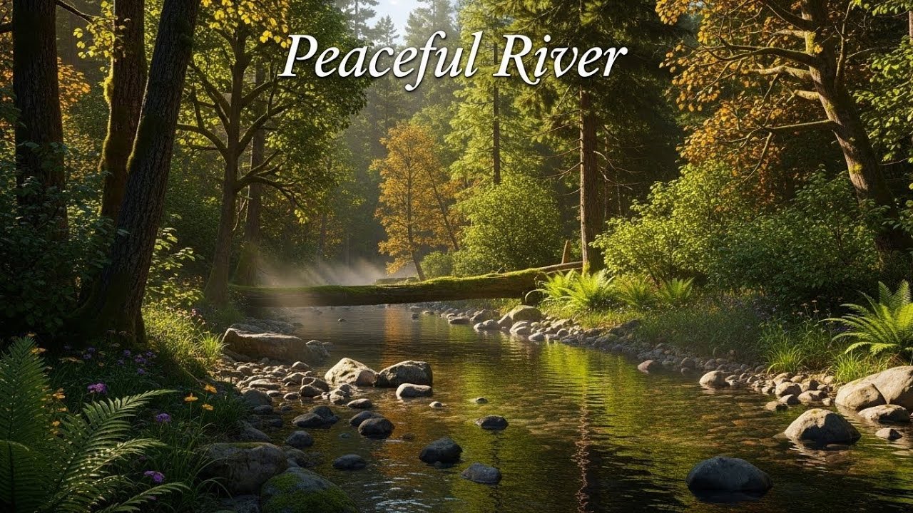 Forest River Ambience 🌿🌊 Soothing Water and Nature Sounds for Deep Sleep #2883