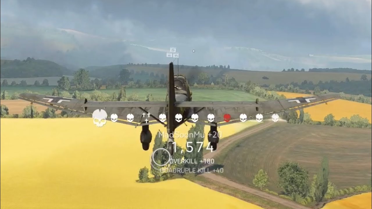 Battlefield 5 - Stuka vs infantry. Montage.