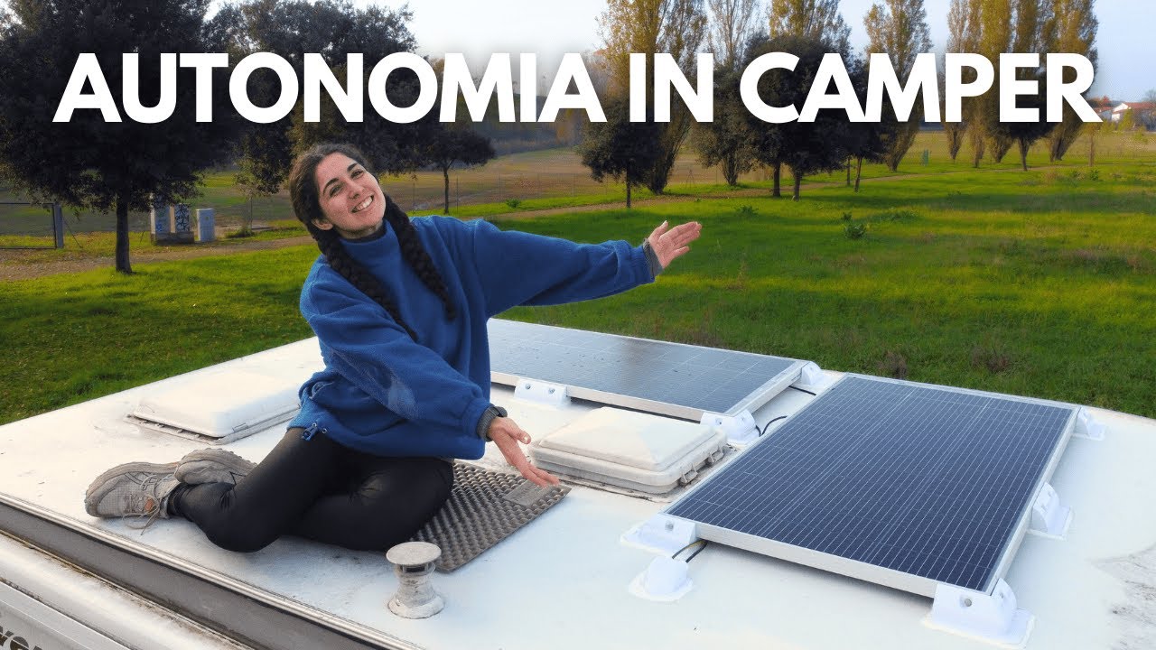 Installazione dei PANNELLI SOLARI sul CAMPER 🔆🔋
