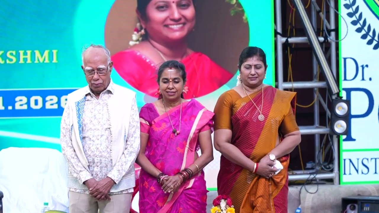 Dr.P.G.V.Matric Hr.Sec,School   21st ANNUAL DAY CELEBRATION         12.01.2026