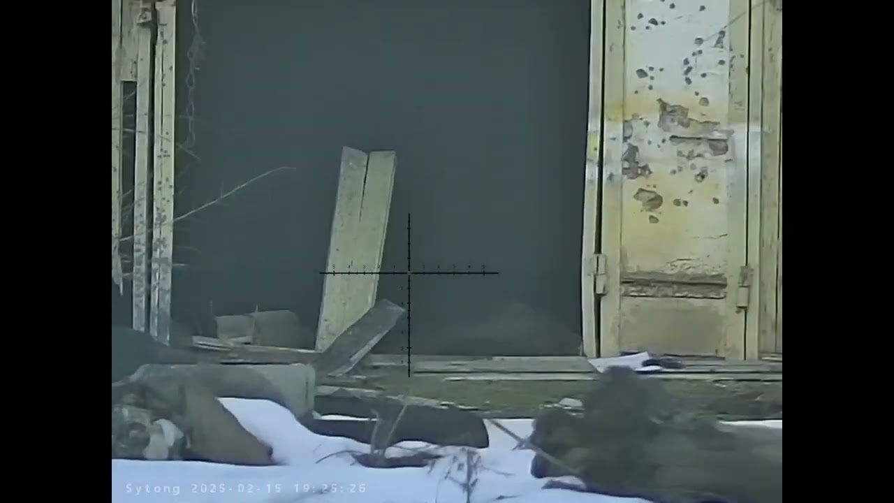 Крюгерган снайпер 580мм, привели в чувства! Отстрел!