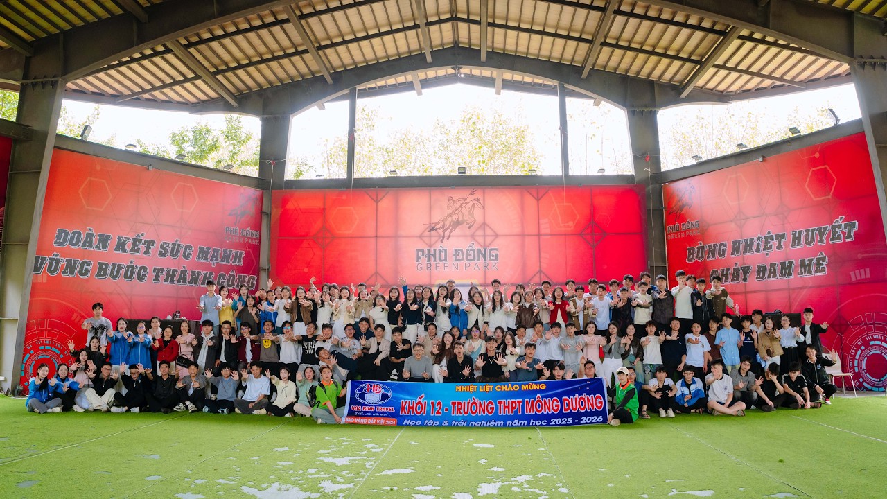 KHỐI 12 - TRƯỜNG THPT MÔNG DƯƠNG | HOÀ BÌNH TRAVEL
