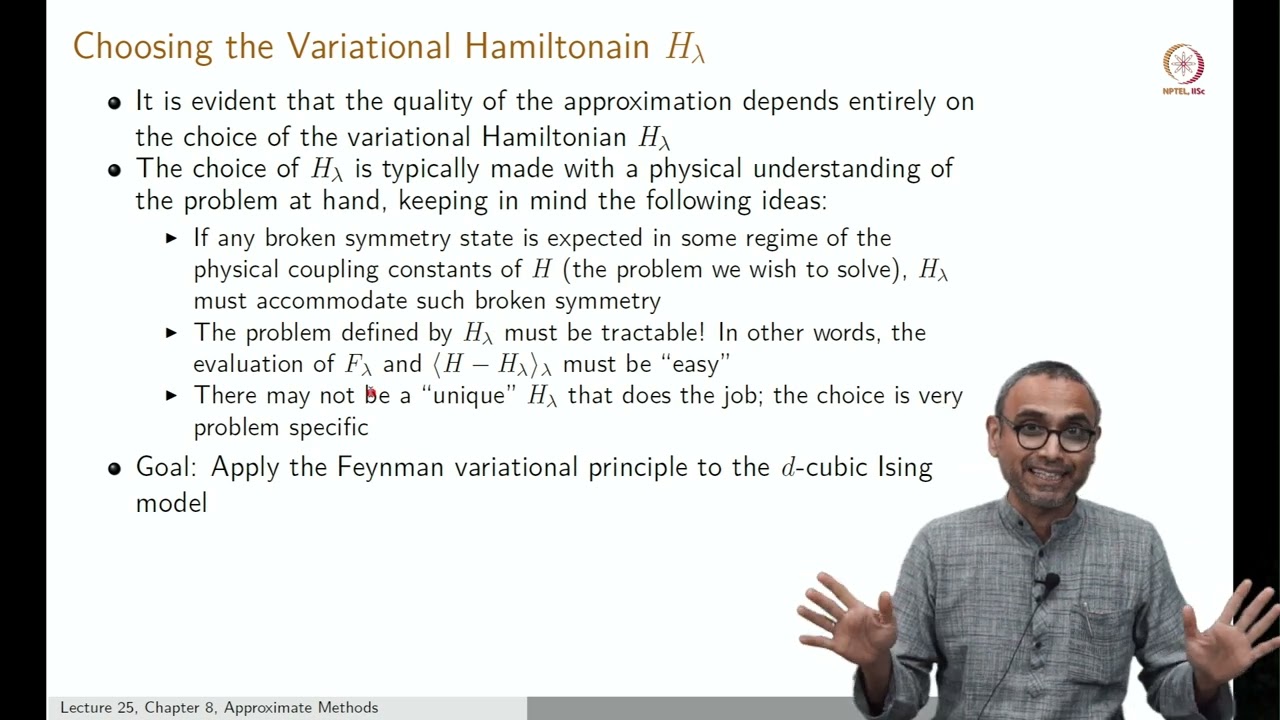 Lec 25 Variational Principle in Action