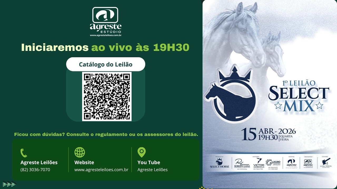 1&deg; LEIL&Atilde;O SELECT MIX - 15.04.2026