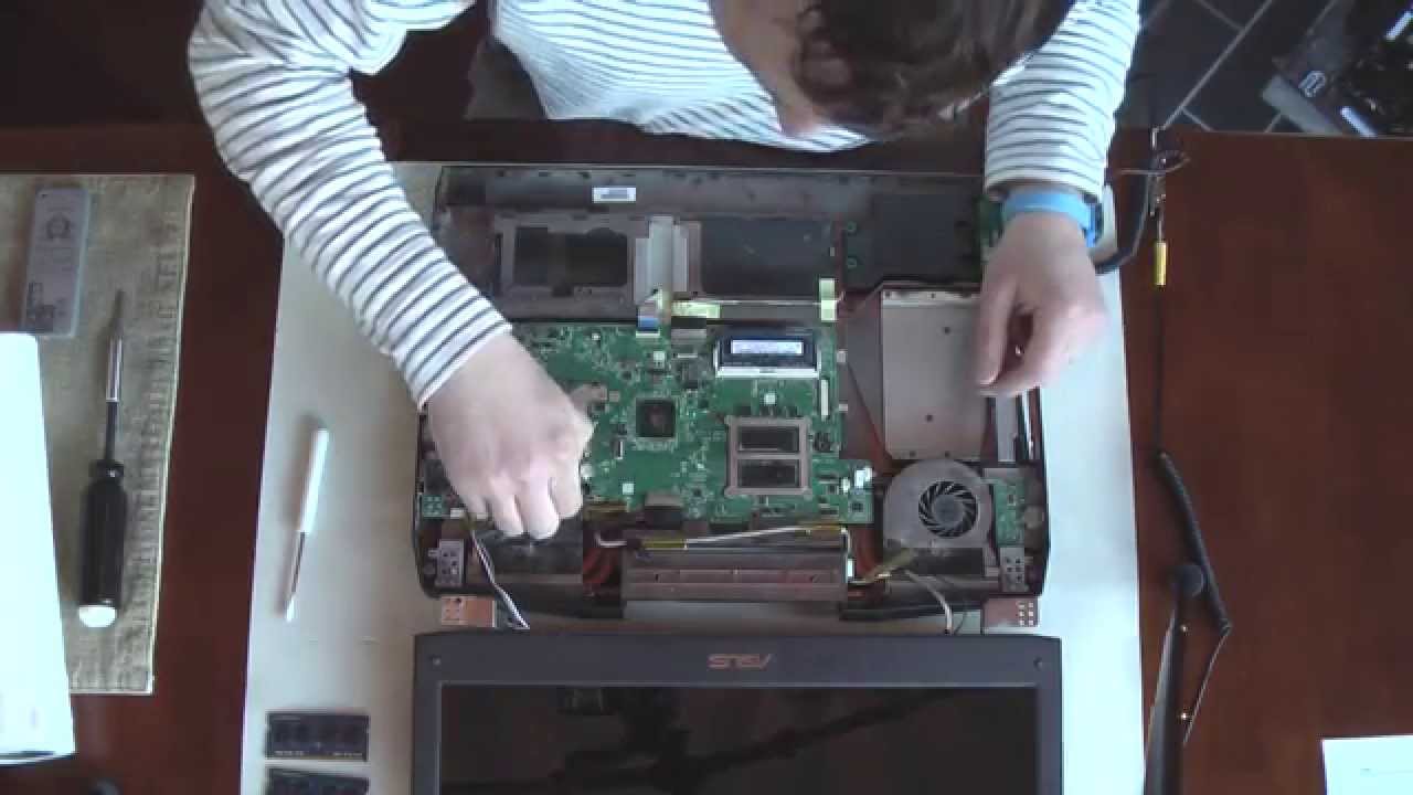 Latest ASUS G73 Disassembly in HD - G73JH G73JW G73SW Teardown - Upgrade - Laptop Overheating Fix