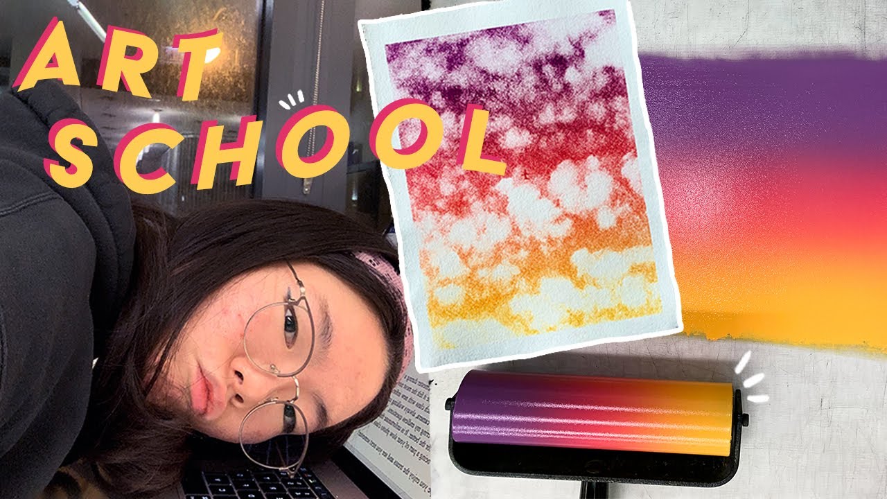 🌈LAST WEEK OF ART STUDIOS IN 2020 // SAIC 💌