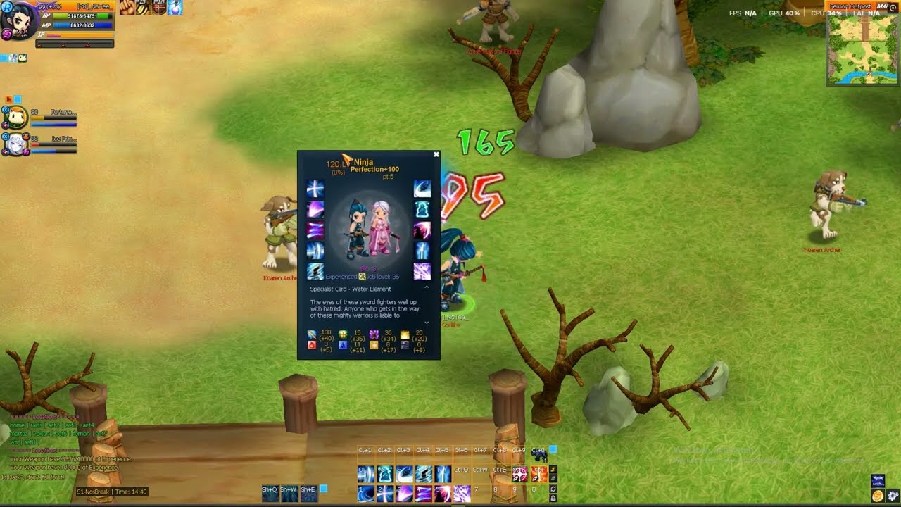 NosTale | Blade SP2 Skills in Action