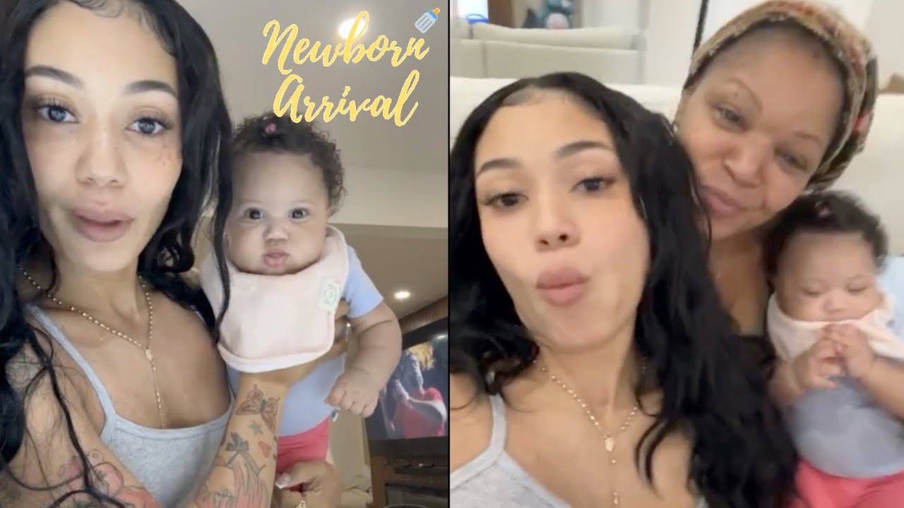 Coi Leray Shares Daughter Miyoco With Her Mom! 👶🏽