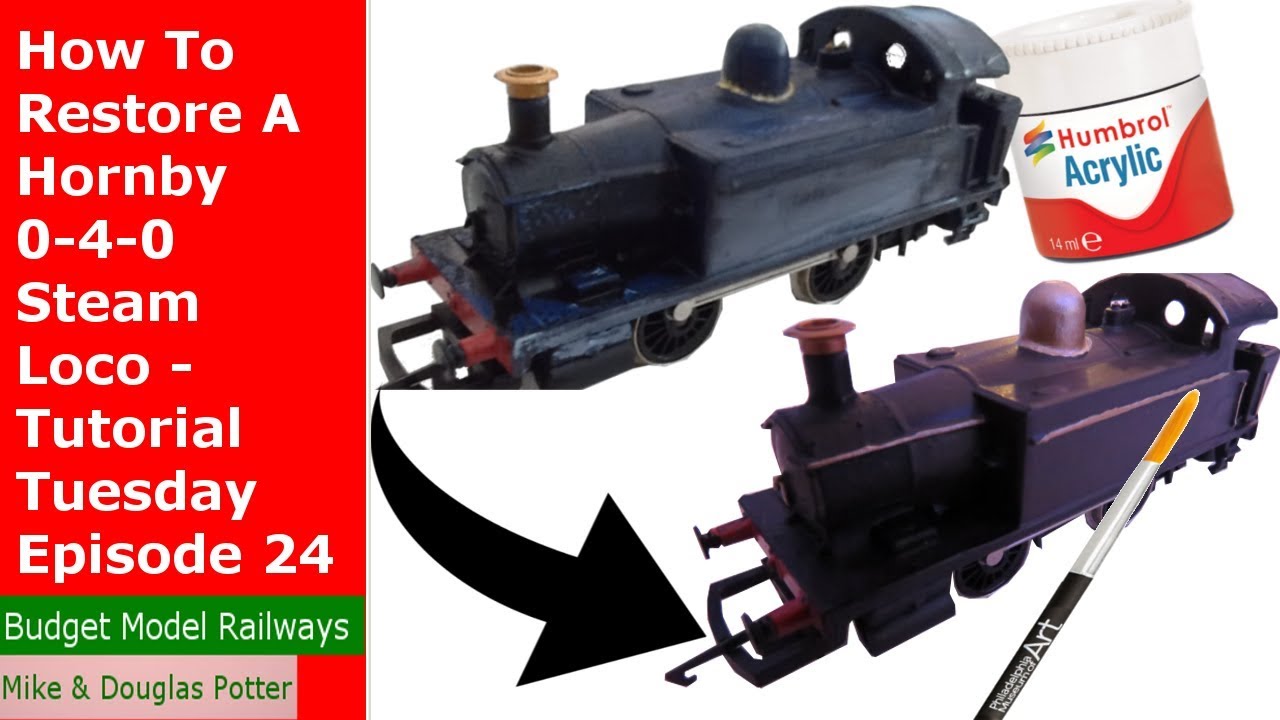 How To Restore The Popular Hornby OO Gauge 0-4-0 Steam Loco - Tutorial Tuesday Episode 24