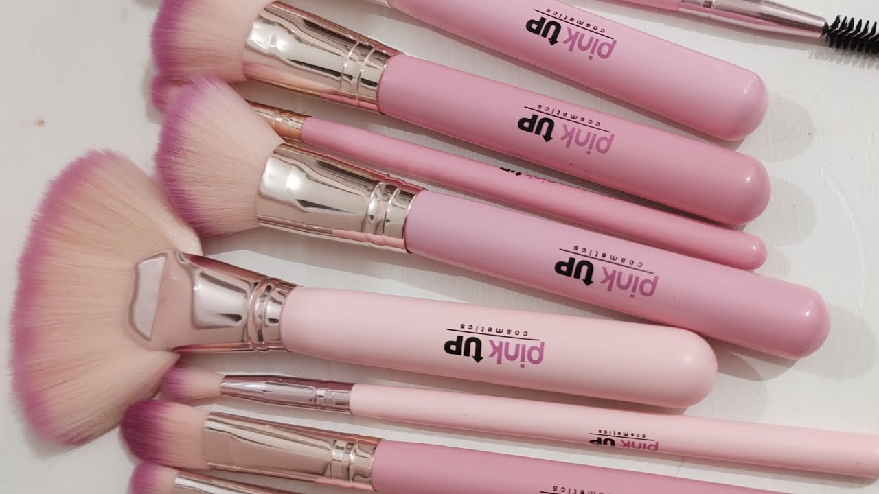 Mi colección de brochas de Pink Up Cosmetics! 💞