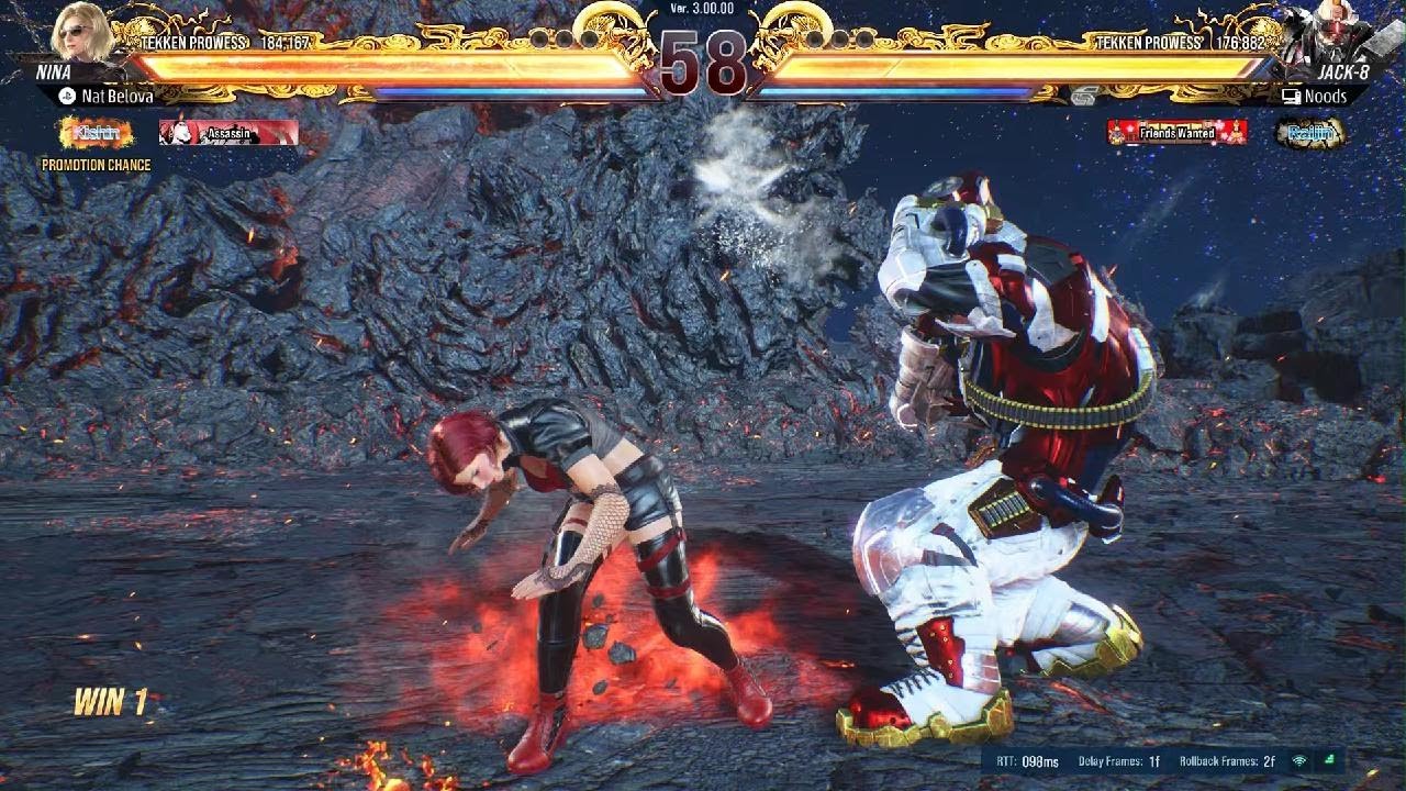 TEKKEN8 Getting back to Rank with Nina in Season 3