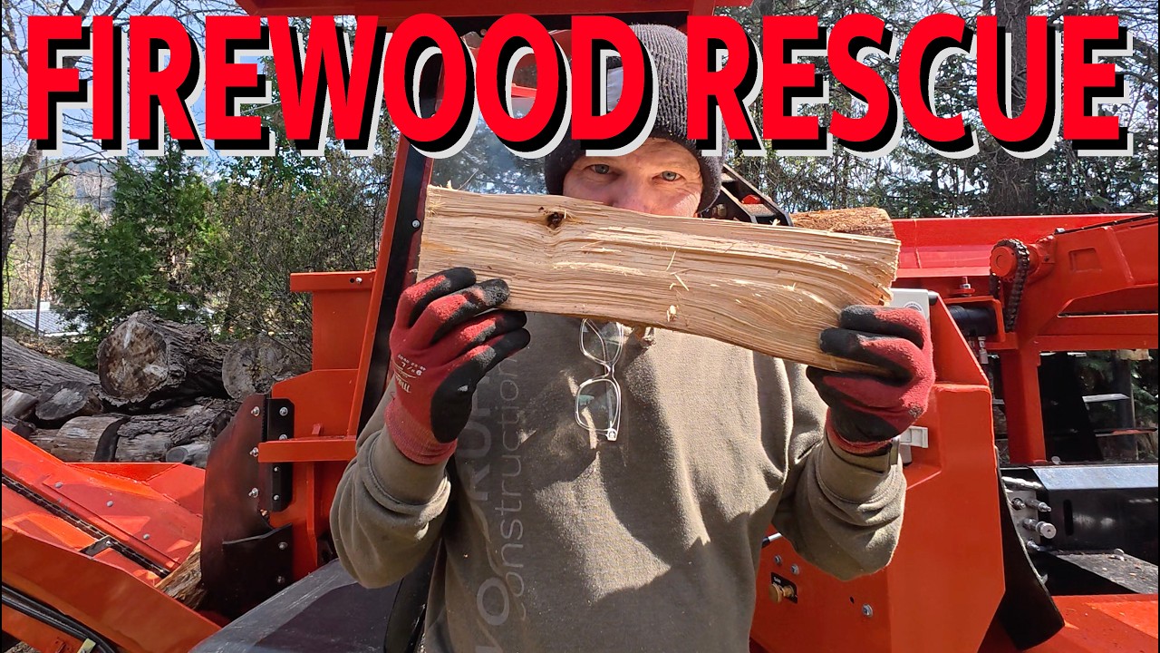Waste Wood to Firewood | Blockbuster B18 in Action