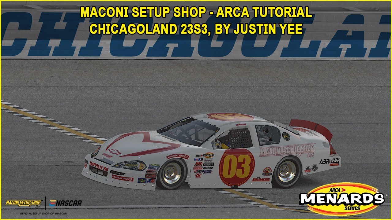 iRacing ARCA Chicagoland Guide to Qualifying and Race 23S3