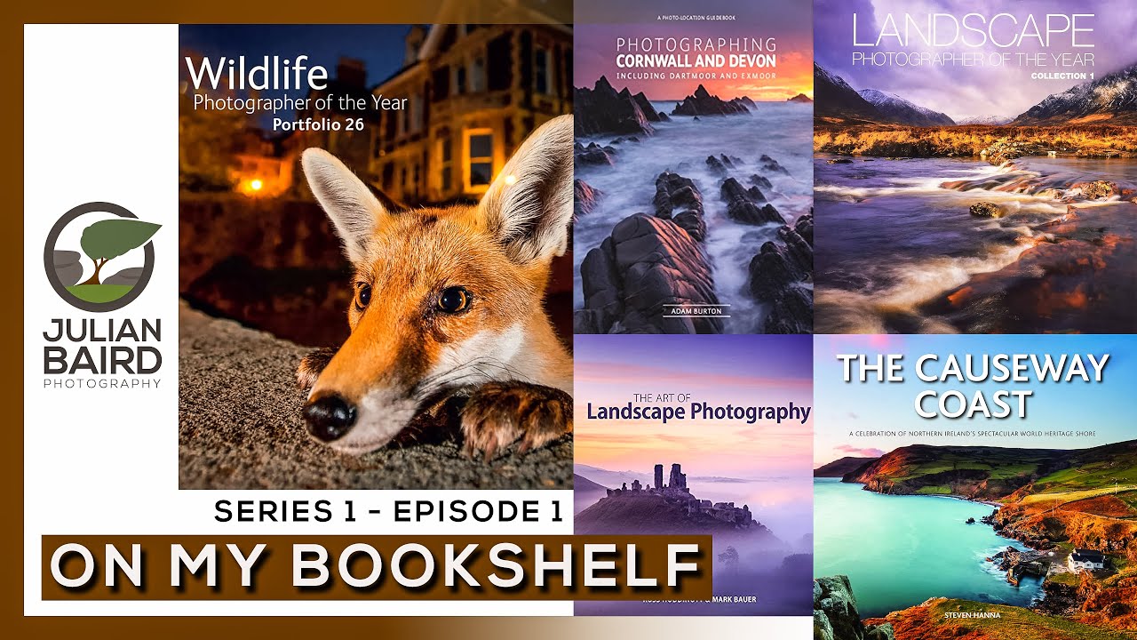 5 Great Landscape Photography Books - On My Bookshelf S01E01
