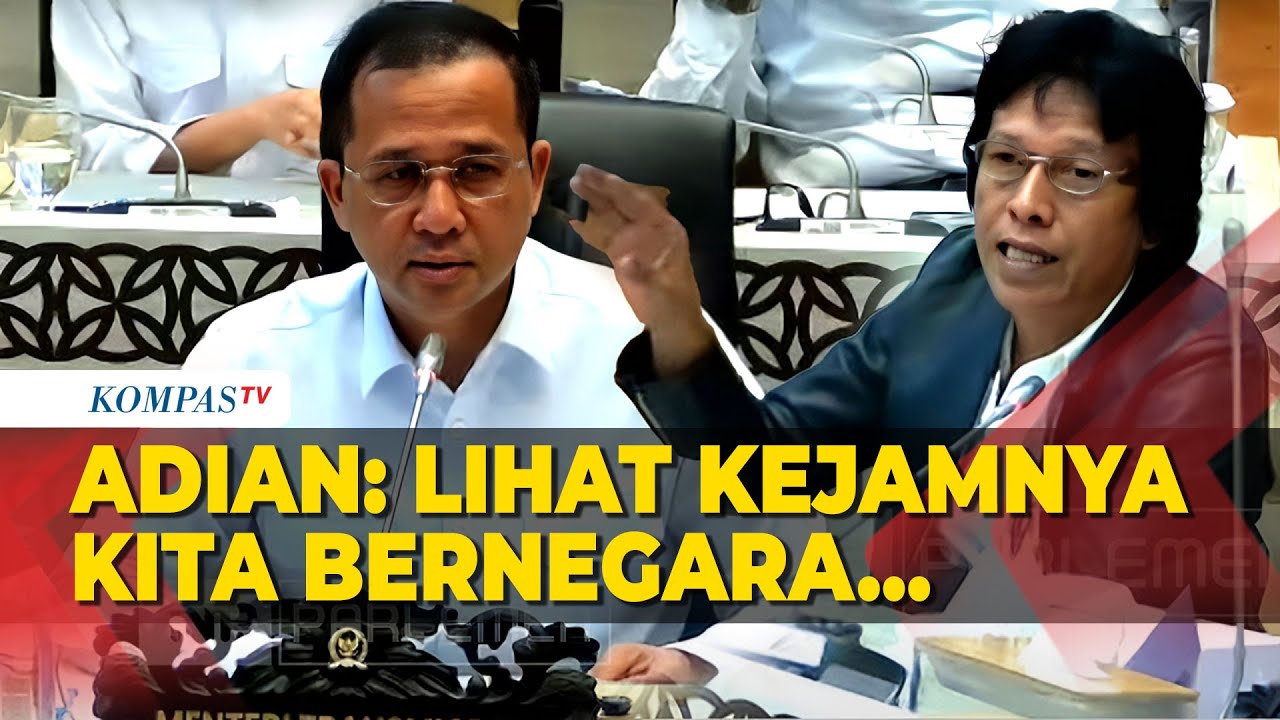 Adian Napitupulu Depan Menteri Transmigrasi Soroti Lahan Transmigran di Rapat Komisi V DPR