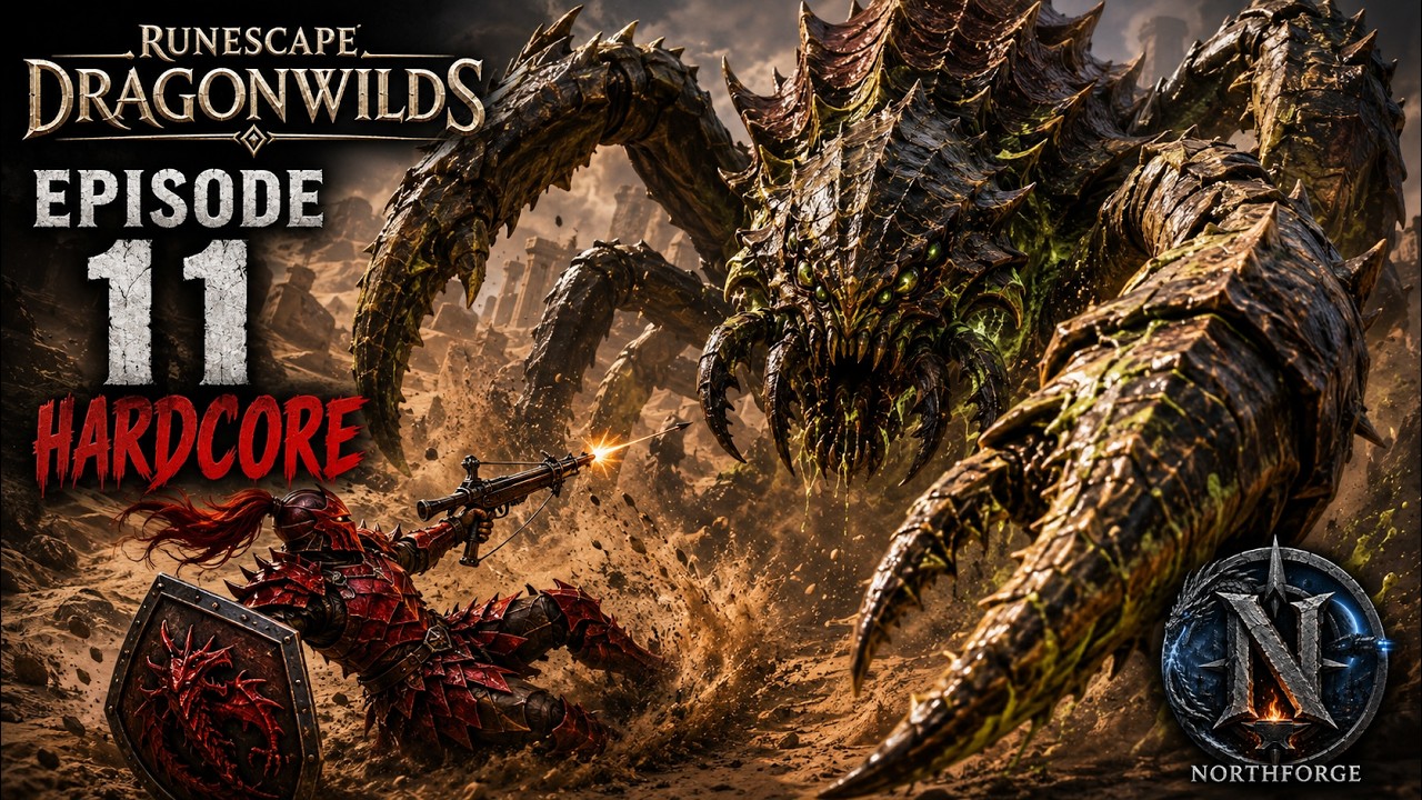 Runescape Dragonwilds HARDCORE Ep. 11 - The Kalphite Queen | Questing | and More!