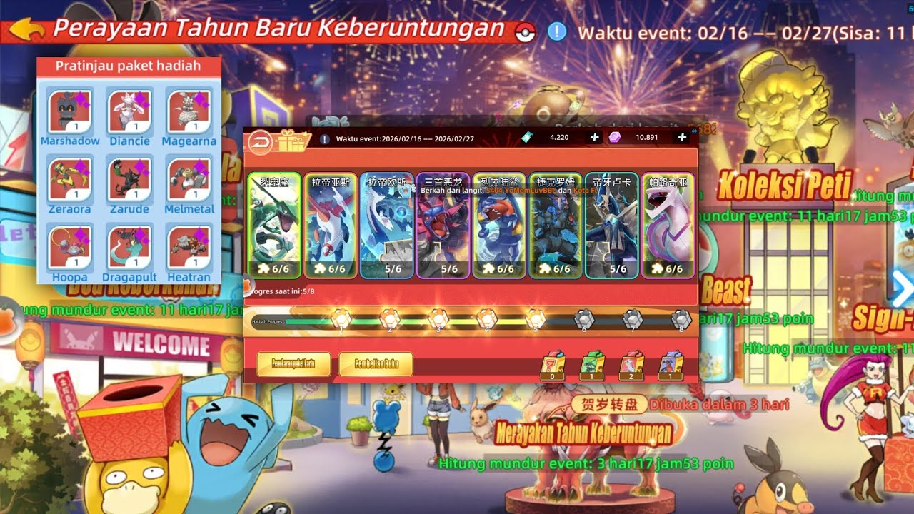 PILIHAN SULIT! Diancie atau Darkrai? Event Besar di Taun Baru! 😍🔥ELF Explorer