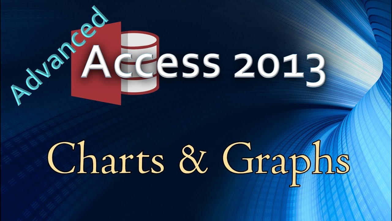 24. (Advanced Programming In Access 2013) Adding Charts & Graphs To Reports 🎓