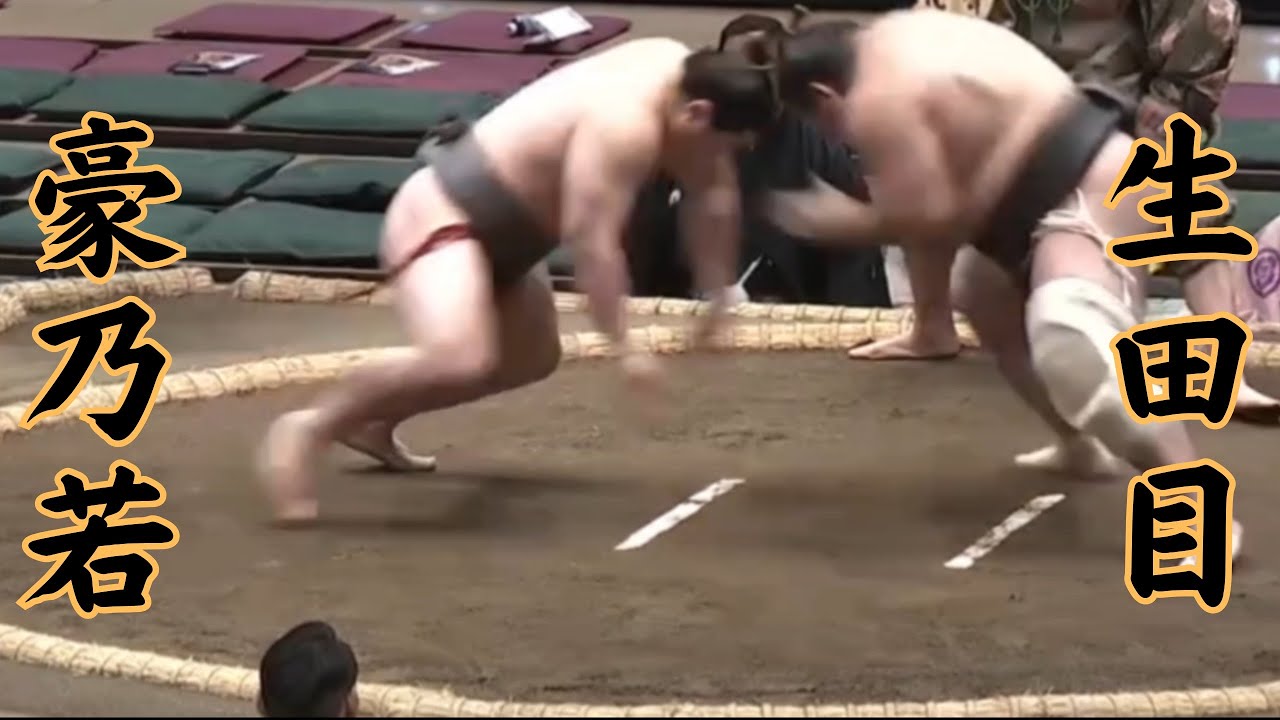 豪乃若VS生田目(Gonowaka-Nabatame) 令和8年1月場所2日目 #sumo #相撲