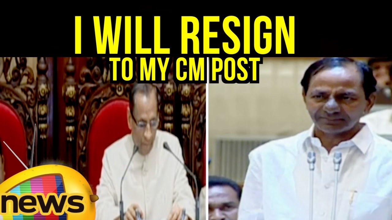I Will Resign To My CM Post Says CM KCR | Mango News