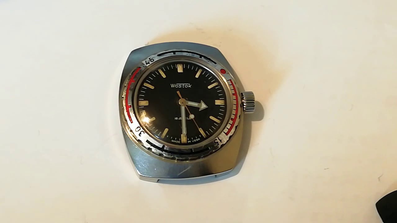 Watch Vostok 2209. Amphibian. After serviced. Восток 2209. Амфибия. Небольшой обзор.
